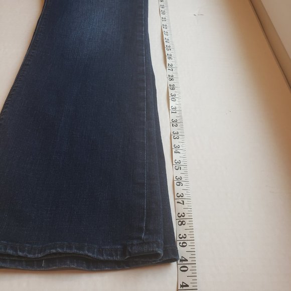 Lucky Brand Lolita Boot Cut Dark Blue Wash Size 10/30 - Picture 5 of 11